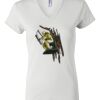 Women's Short Sleeve V-Neck T-Shirt Thumbnail