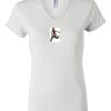 Women's Short Sleeve V-Neck T-Shirt Thumbnail