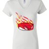 Women's Short Sleeve V-Neck T-Shirt Thumbnail