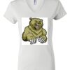 Women's Short Sleeve V-Neck T-Shirt Thumbnail