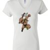 Women's Short Sleeve V-Neck T-Shirt Thumbnail