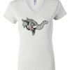 Women's Short Sleeve V-Neck T-Shirt Thumbnail