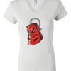 Women's Short Sleeve V-Neck T-Shirt Thumbnail