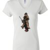 Women's Short Sleeve V-Neck T-Shirt Thumbnail
