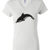 Women's Short Sleeve V-Neck T-Shirt Thumbnail
