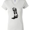 Women's Short Sleeve V-Neck T-Shirt Thumbnail