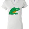 Women's Short Sleeve V-Neck T-Shirt Thumbnail