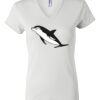 Women's Short Sleeve V-Neck T-Shirt Thumbnail