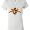 Women's Short Sleeve V-Neck T-Shirt Thumbnail