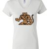 Women's Short Sleeve V-Neck T-Shirt Thumbnail