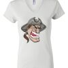 Women's Short Sleeve V-Neck T-Shirt Thumbnail