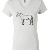 Women's Short Sleeve V-Neck T-Shirt Thumbnail