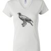 Women's Short Sleeve V-Neck T-Shirt Thumbnail