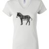 Women's Short Sleeve V-Neck T-Shirt Thumbnail