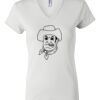 Women's Short Sleeve V-Neck T-Shirt Thumbnail