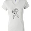 Women's Short Sleeve V-Neck T-Shirt Thumbnail