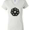 Women's Short Sleeve V-Neck T-Shirt Thumbnail
