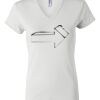 Women's Short Sleeve V-Neck T-Shirt Thumbnail
