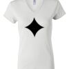 Women's Short Sleeve V-Neck T-Shirt Thumbnail