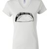 Women's Short Sleeve V-Neck T-Shirt Thumbnail