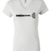 Women's Short Sleeve V-Neck T-Shirt Thumbnail
