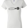 Women's Short Sleeve V-Neck T-Shirt Thumbnail