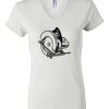 Women's Short Sleeve V-Neck T-Shirt Thumbnail