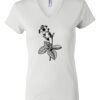 Women's Short Sleeve V-Neck T-Shirt Thumbnail