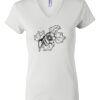 Women's Short Sleeve V-Neck T-Shirt Thumbnail