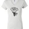 Women's Short Sleeve V-Neck T-Shirt Thumbnail