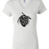 Women's Short Sleeve V-Neck T-Shirt Thumbnail