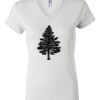 Women's Short Sleeve V-Neck T-Shirt Thumbnail