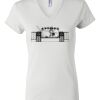 Women's Short Sleeve V-Neck T-Shirt Thumbnail