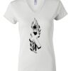 Women's Short Sleeve V-Neck T-Shirt Thumbnail