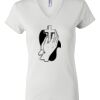Women's Short Sleeve V-Neck T-Shirt Thumbnail