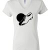 Women's Short Sleeve V-Neck T-Shirt Thumbnail