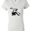 Women's Short Sleeve V-Neck T-Shirt Thumbnail
