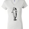 Women's Short Sleeve V-Neck T-Shirt Thumbnail