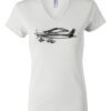Women's Short Sleeve V-Neck T-Shirt Thumbnail