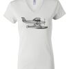Women's Short Sleeve V-Neck T-Shirt Thumbnail