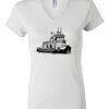 Women's Short Sleeve V-Neck T-Shirt Thumbnail
