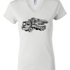 Women's Short Sleeve V-Neck T-Shirt Thumbnail