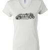 Women's Short Sleeve V-Neck T-Shirt Thumbnail