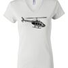 Women's Short Sleeve V-Neck T-Shirt Thumbnail