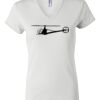 Women's Short Sleeve V-Neck T-Shirt Thumbnail