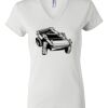 Women's Short Sleeve V-Neck T-Shirt Thumbnail