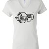 Women's Short Sleeve V-Neck T-Shirt Thumbnail