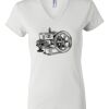 Women's Short Sleeve V-Neck T-Shirt Thumbnail