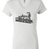 Women's Short Sleeve V-Neck T-Shirt Thumbnail