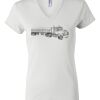 Women's Short Sleeve V-Neck T-Shirt Thumbnail